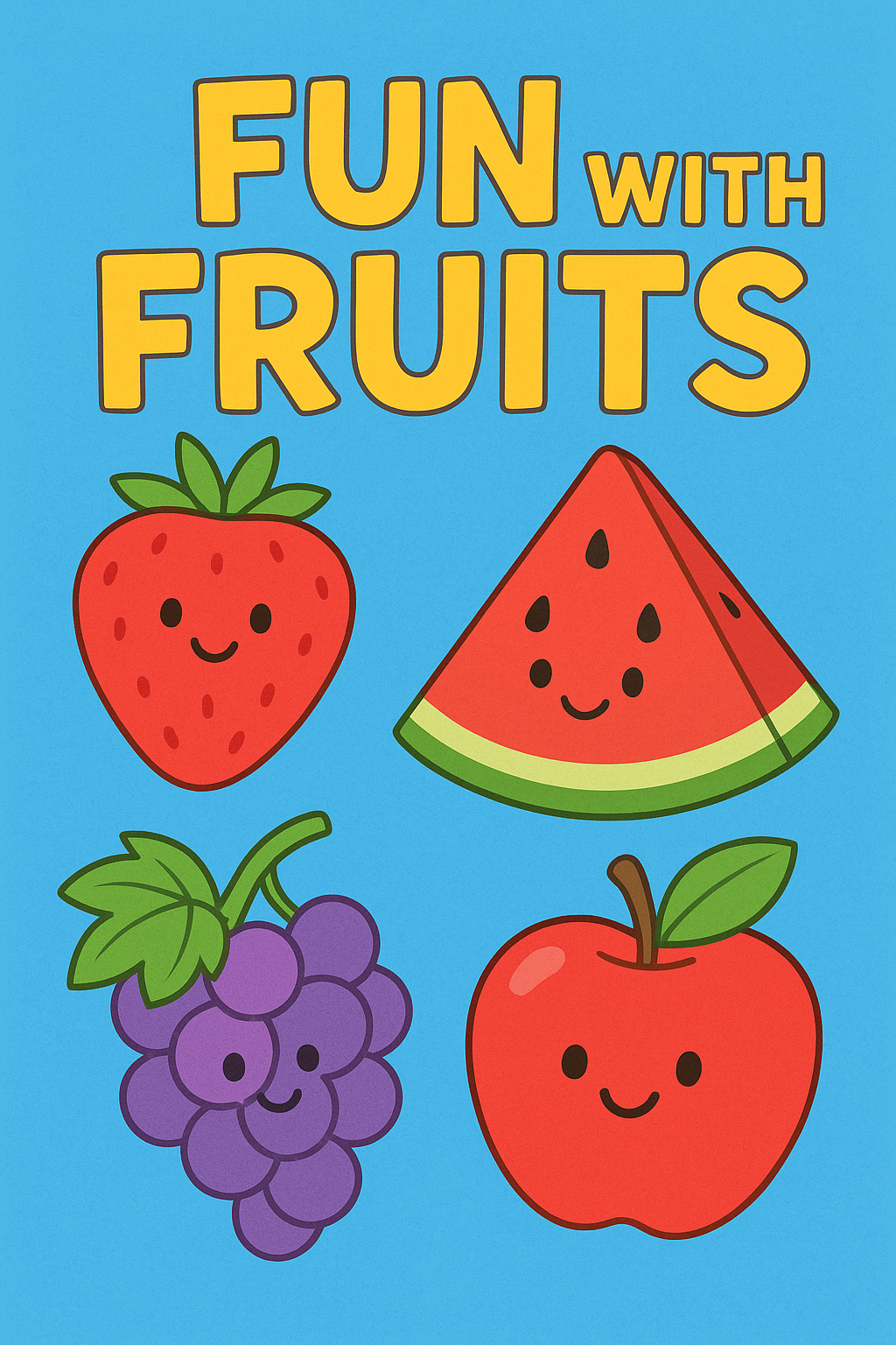 Fruit Coloring Book