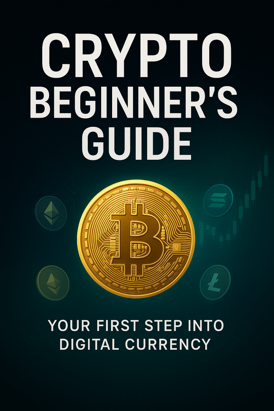 Crypto Beginner's Guide  “Your First Step Into Digital Money.”